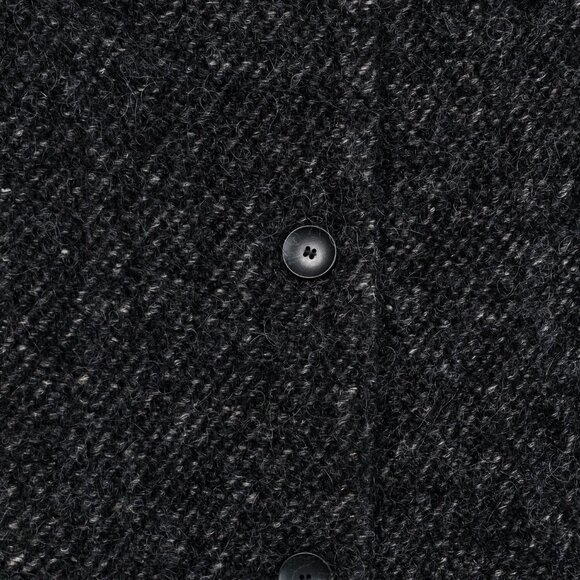 Annette Gortz Grey Brown Ombre Multi-Fibre Frayed Hems Jacket - Picture 8 of 16